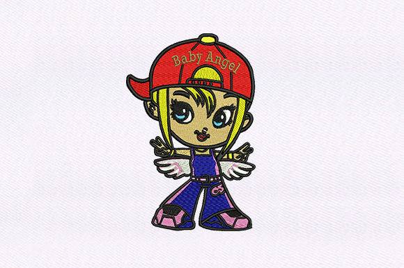 Baby Angel Girl Embroidery Design Review