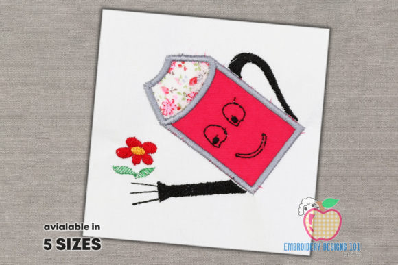 Beautiful Flower with Watering Can Review