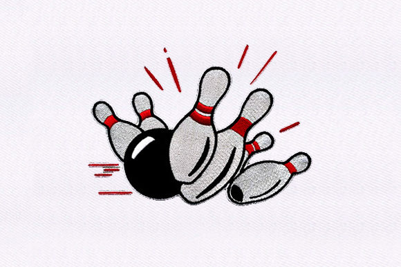 Bowling Ball Embroidery Design Review
