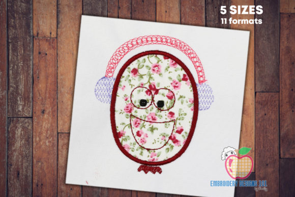 Cartoon Kiwi Music Embroidery Review