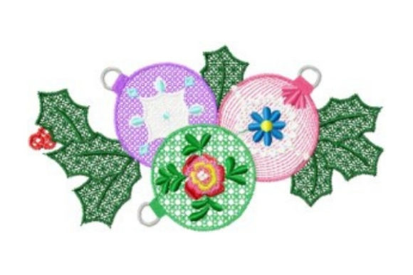 Christmas Baubles Embroidery Design Review