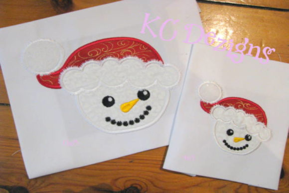 Cute Snowman Face Embroidery Review