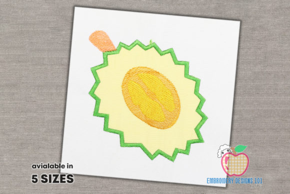 Durian with the Seeds Applique Pattern Review