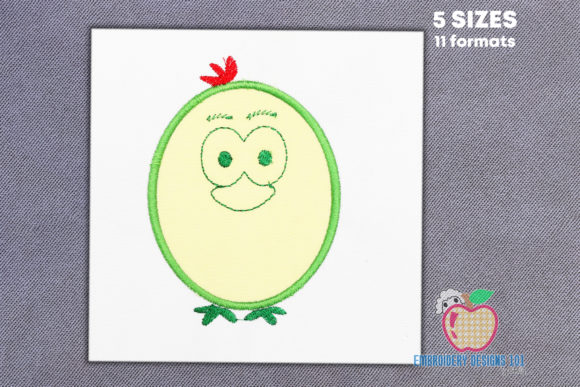 Face of the Cartoon Bird Embroidery Review