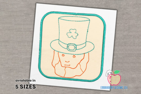 Face of the St. Patricks Inside a Box
