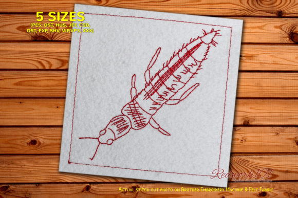 Hairy Thrips Bluework Embroidery Review