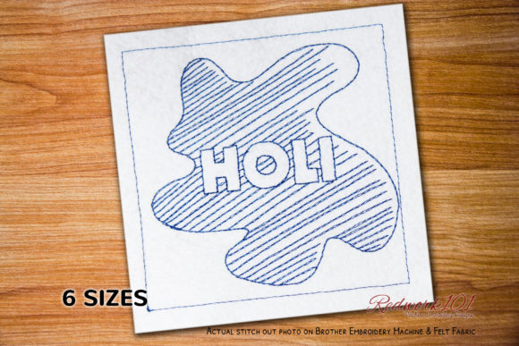 Holi Color Pattern Bluework Review