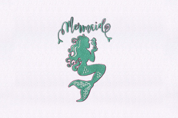 Mermaid Embroidery Design Review for Etsy and Small Shops