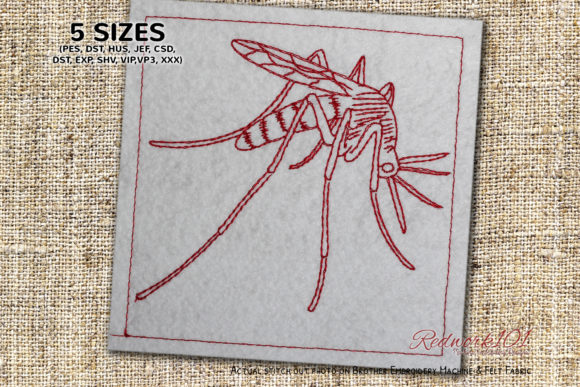 Mosquito Bluework Embroidery Review