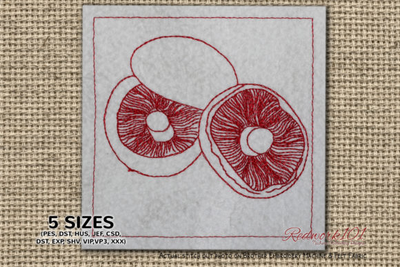 Portobello Mushroom Embroidery Review