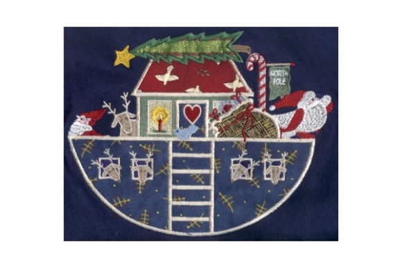 Santa's Ark Applique Embroidery Review