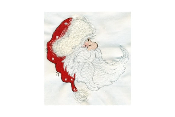 Sassy Half Moon Santa Embroidery Review