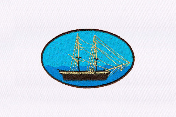 Ship Scenery Embroidery Design Review
