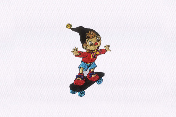 Skateboarding Puppet Embroidery Design Review